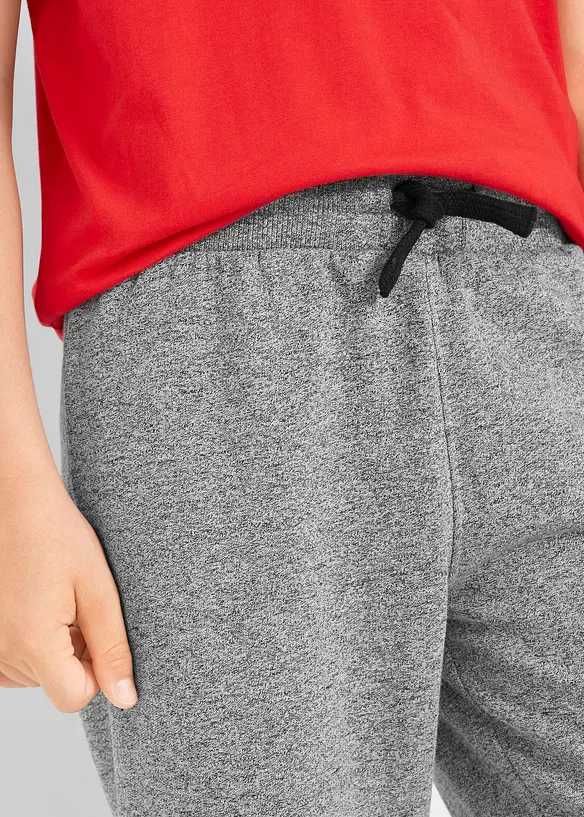 Pantaloni da jogging con cotone (pacco da 2), bonprix