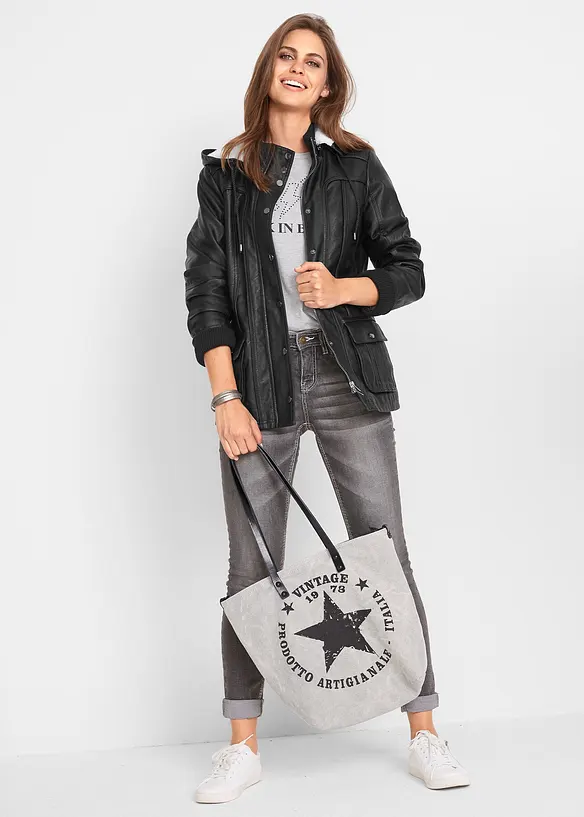 Giacca in similpelle, bonprix