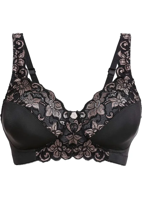 Reggiseno minimizer senza ferretto con spalline imbottite, bonprix
