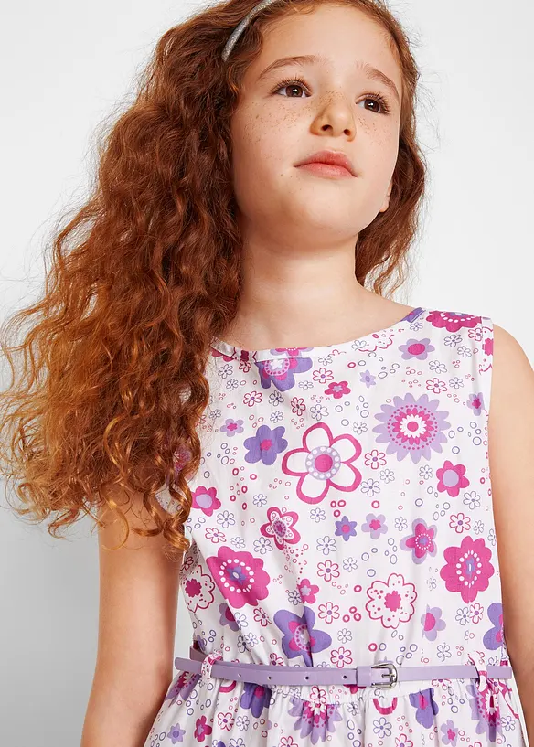 Abito, cintura e bolero (set 3 pezzi), bonprix