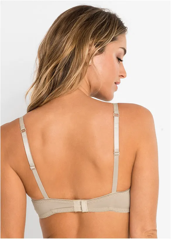 Reggiseno con ferretto e pizzo delicato (pacco da 3), bonprix