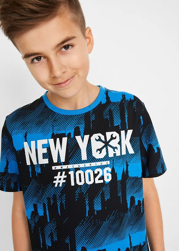 T-shirt in puro cotone (pacco da 2), bonprix