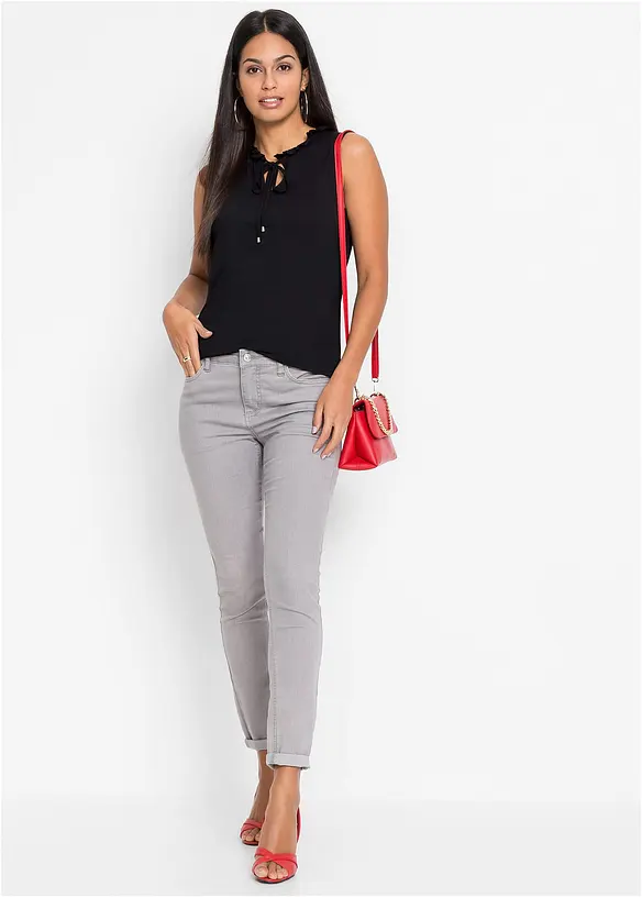Top in misto viscosa, bonprix