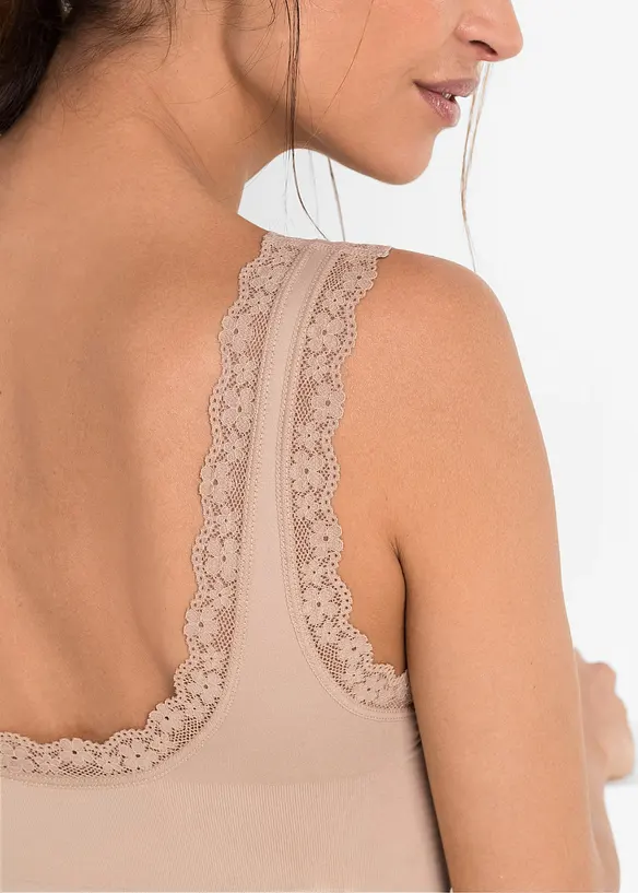 Reggiseno Feel Comfort a bustier senza cuciture (pacco da 2), bonprix