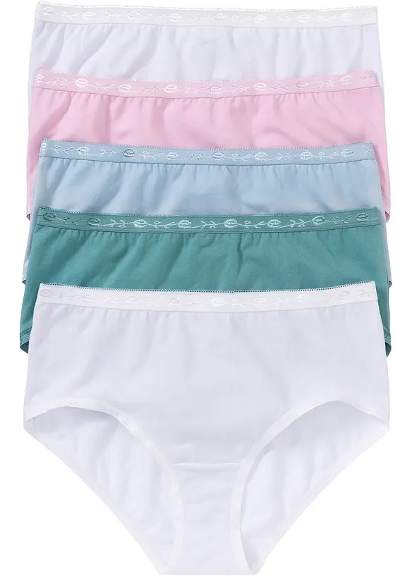 Slip alto (pacco da 5), bonprix