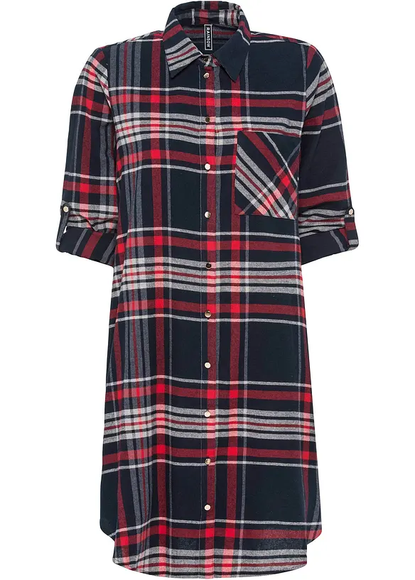 Abito chemisier in puro cotone, bonprix