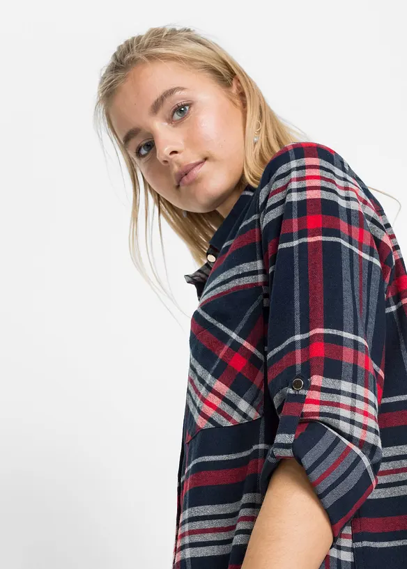 Abito chemisier in puro cotone, bonprix