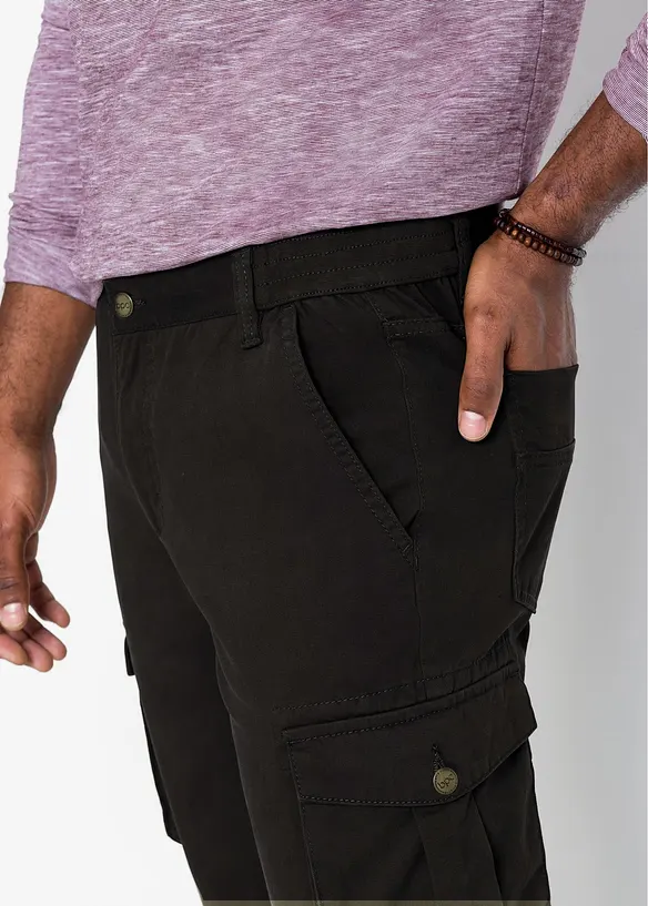Pantaloni cargo con taglio comfort regular fit, straight, bonprix