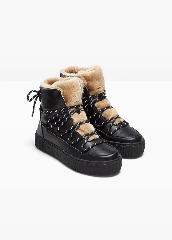 Sneaker alte con plateau, bonprix