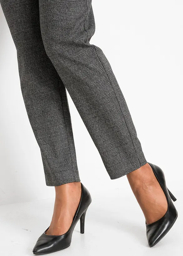 Pantaloni chino a quadri, bonprix