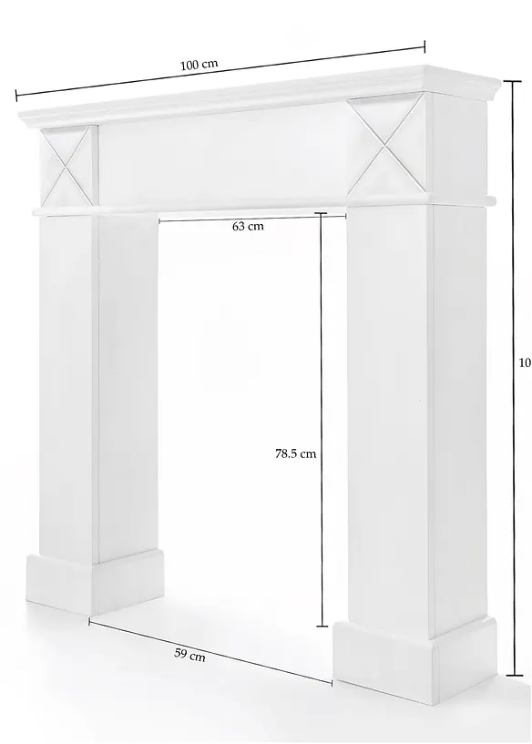 Consolle caminetto, bonprix