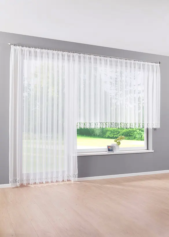 Tenda con bordo in pizzo, bonprix