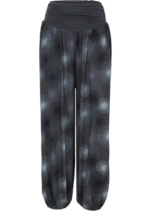 Pantaloni in morbida viscosa con elastico in vita, bonprix