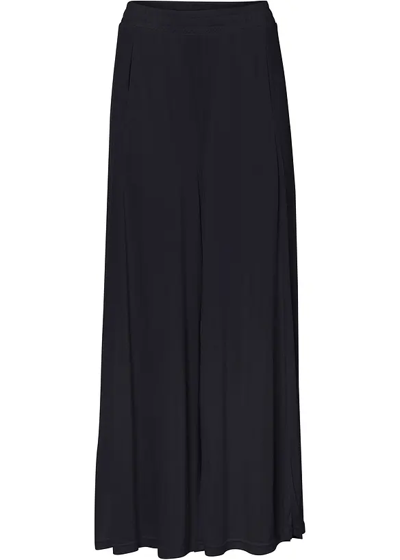 Pantaloni culotte in jersey con gambe larghe, bonprix