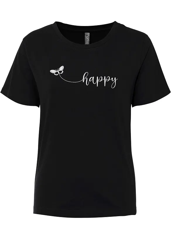 T-shirt in puro cotone, bonprix