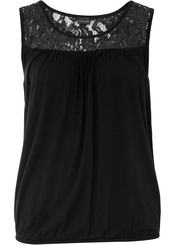 Top in misto viscosa, bonprix