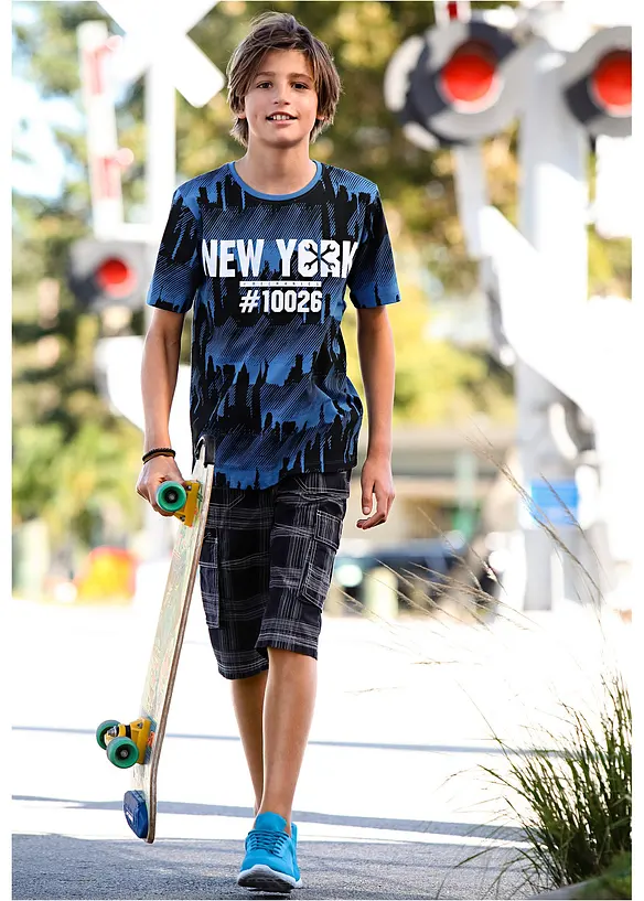 T-shirt in puro cotone (pacco da 2), bonprix