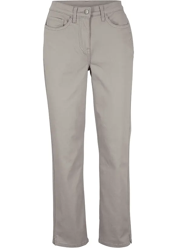 Jeans elasticizzati straight, vita media, bonprix