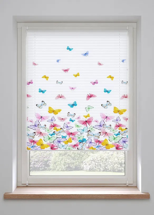 Tenda plissettata con farfalle, bonprix