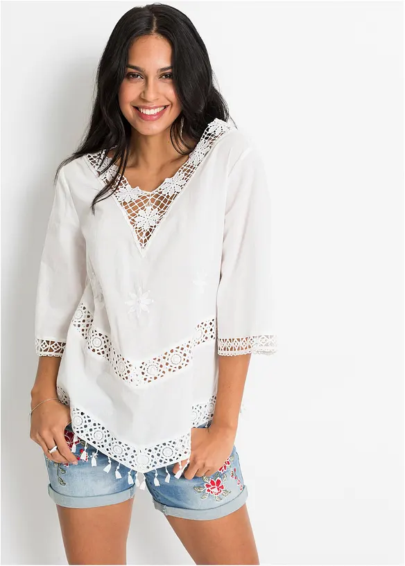 Tunica in puro cotone, bonprix