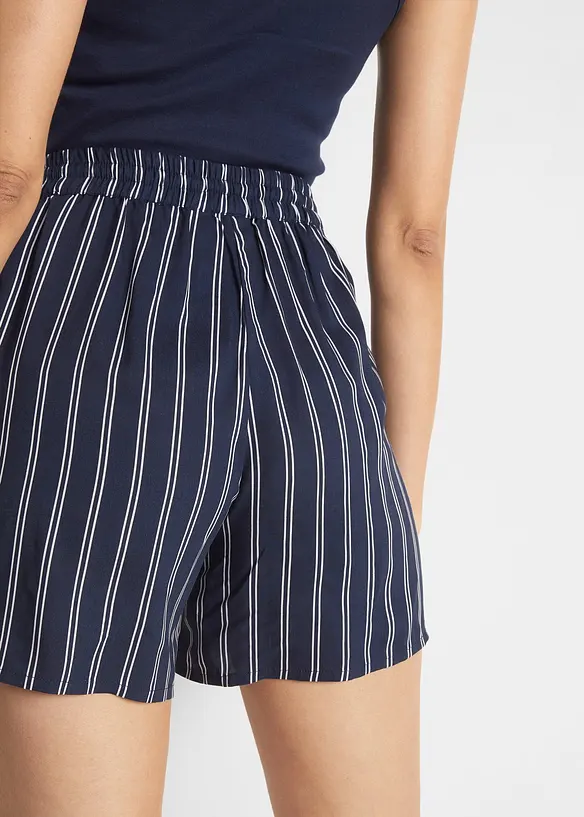 Shorts in viscosa con laccetto (pacco da 2), bonprix