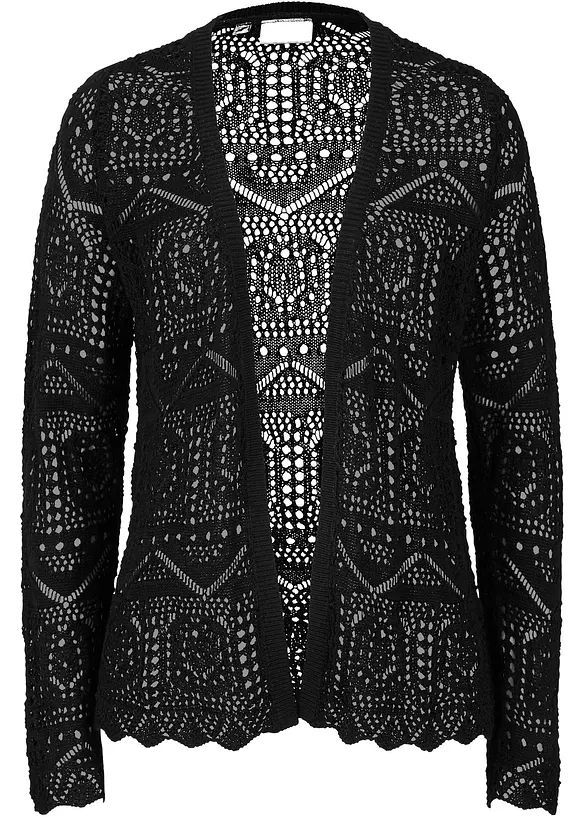Cardigan traforato, bonprix