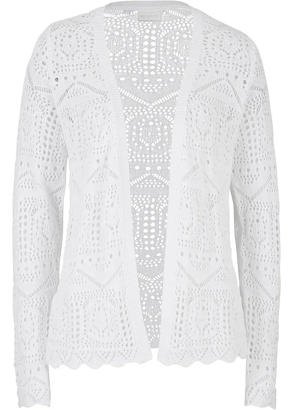 Cardigan traforato, bonprix