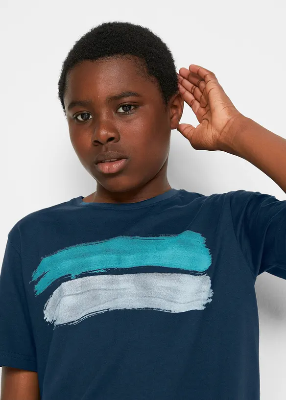 T-shirt in colori moderni, bonprix