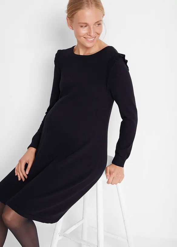 Abito prémaman in maglia morbida, bonprix