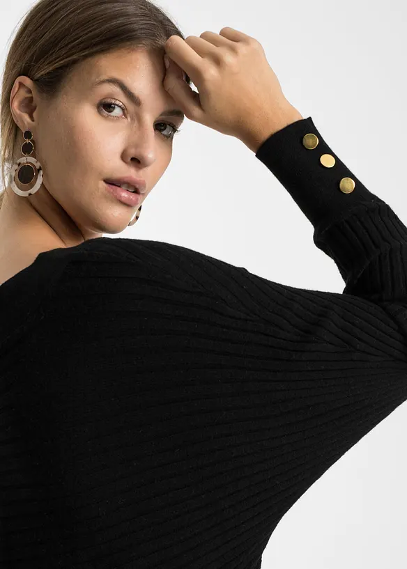 Maglione in filato fine, bonprix