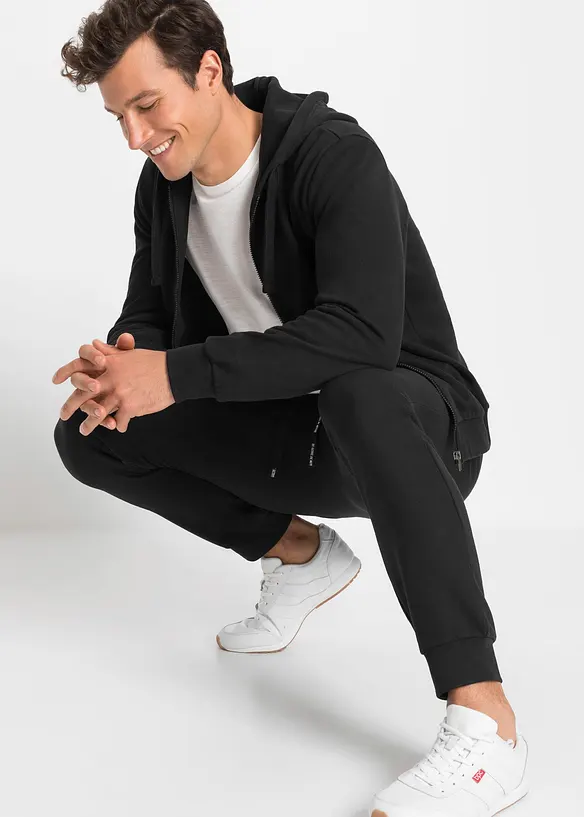 Pantaloni da jogging con dettagli sportivi, bonprix