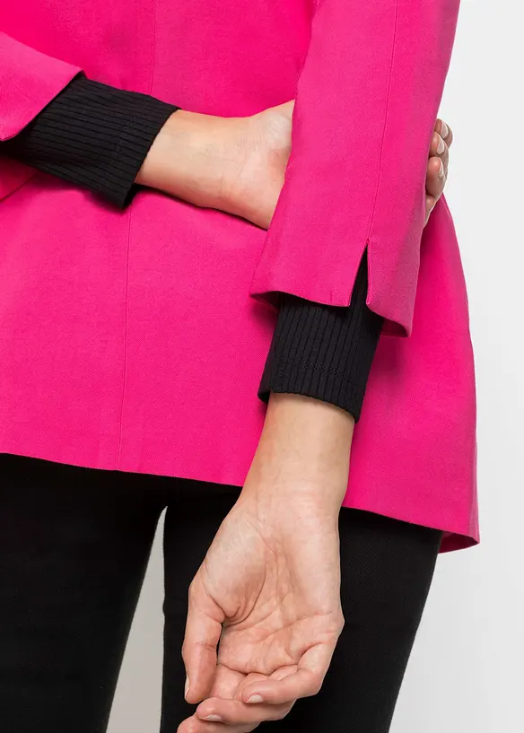 Blazer lungo in misto viscosa, bonprix