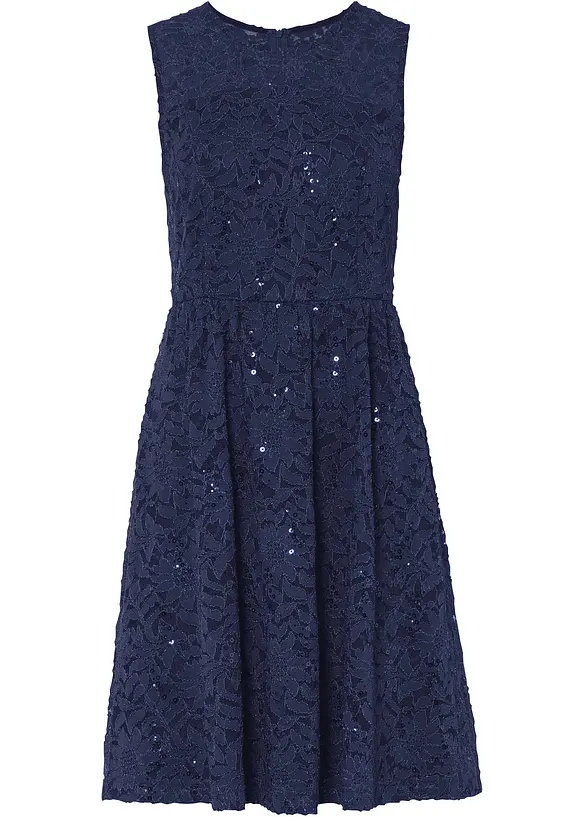 Abito in pizzo con paillettes, bonprix