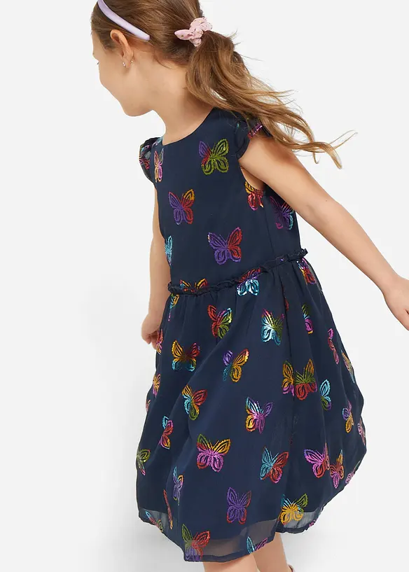 Abito di chiffon svasato, bonprix