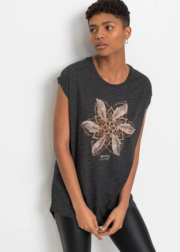 T-shirt in misto viscosa morbido, bonprix