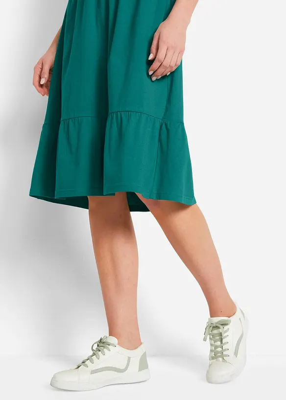Abito in jersey di puro cotone, bonprix