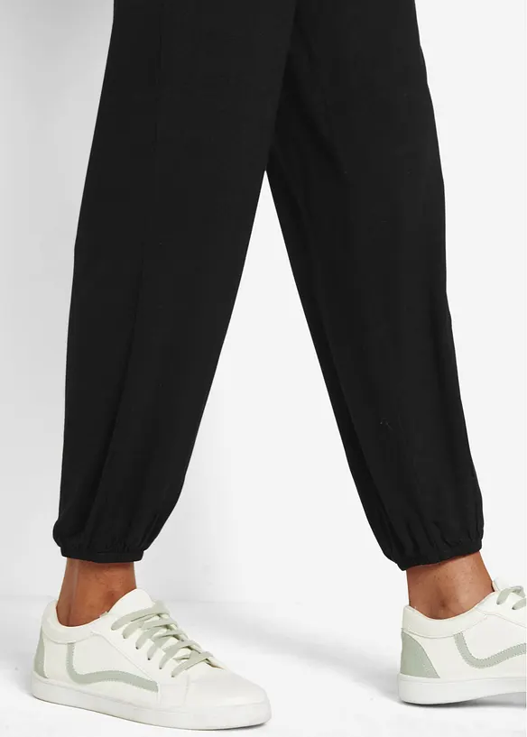Pantaloni in misto viscosa, bonprix