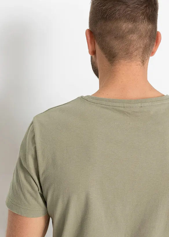 T-shirt in puro cotone, bonprix