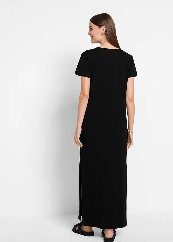 Abito lungo in puro cotone, bonprix