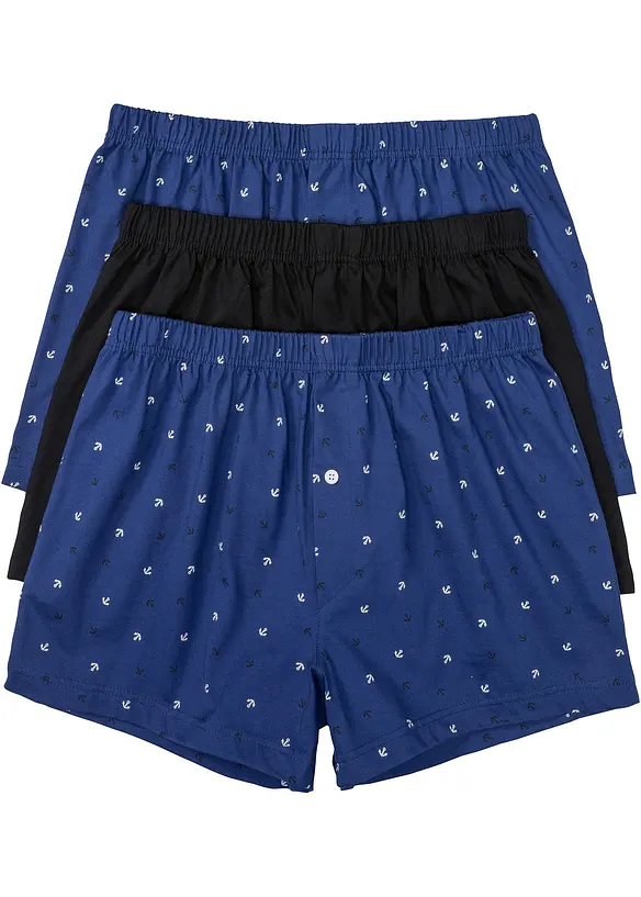Boxer larghi in jersey (pacco da 3), bonprix