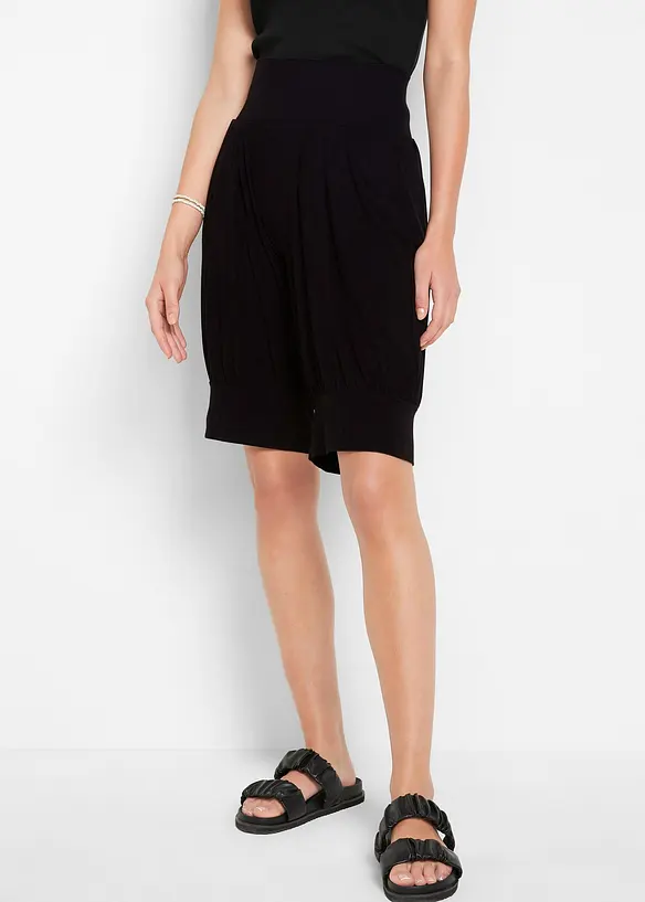 Pantaloni alla turca in misto viscosa, bonprix