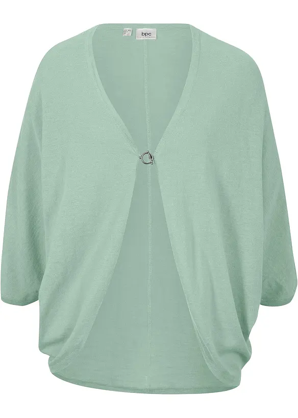 Cardigan in filato fine di puro cotone, bonprix