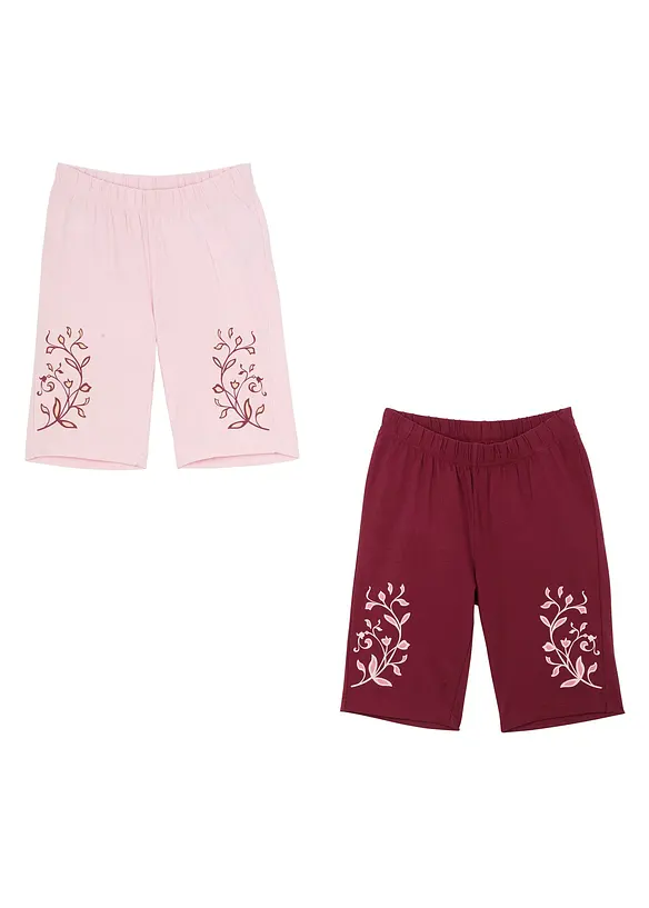 Pantaloncini con cotone biologico (pacco da 2), bonprix