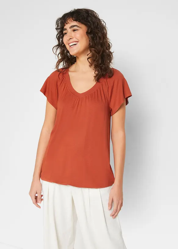 Maglia in misto viscosa, bonprix