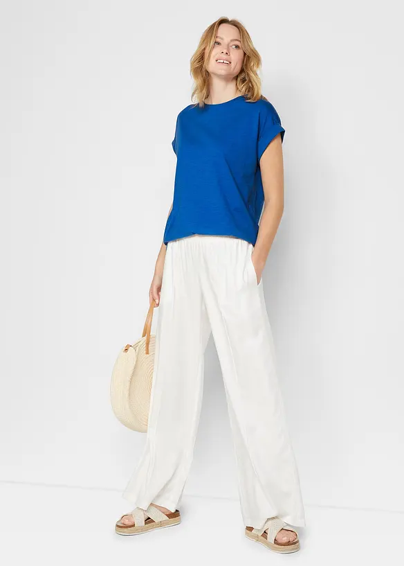 Maglia lunga in puro cotone (pacco da 2), bonprix