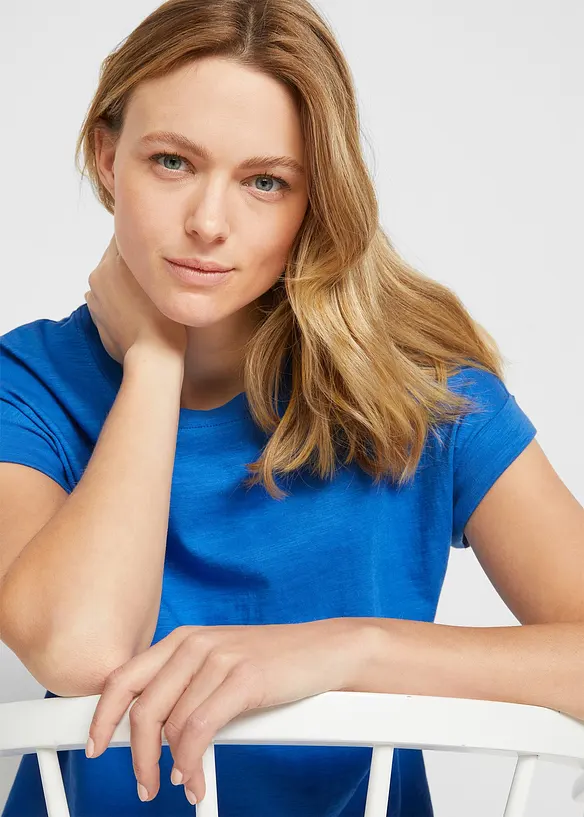 Maglia lunga in puro cotone (pacco da 2), bonprix