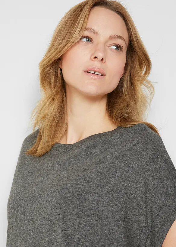 Maglia lunga in puro cotone (pacco da 2), bonprix