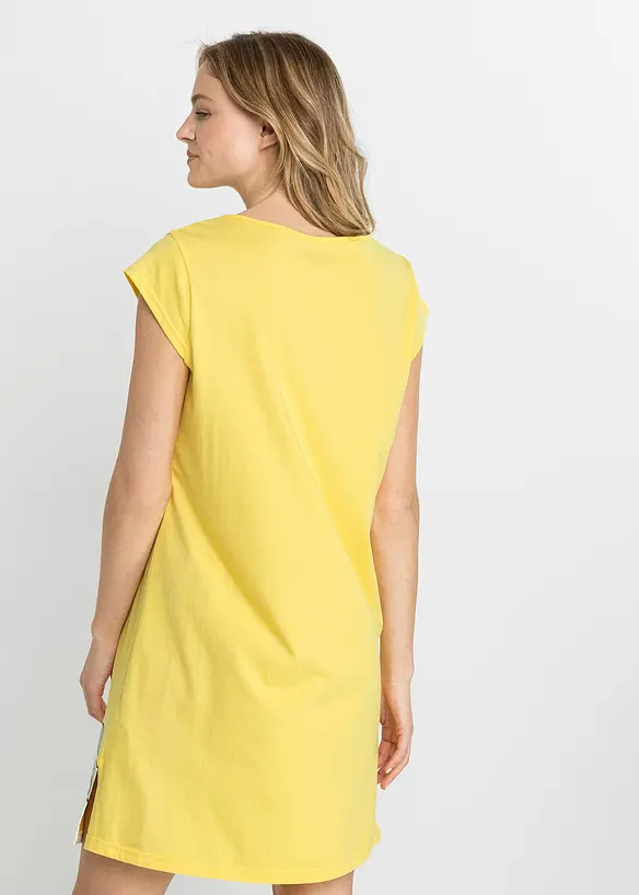 Camicia da notte corta in puro cotone biologico, bonprix