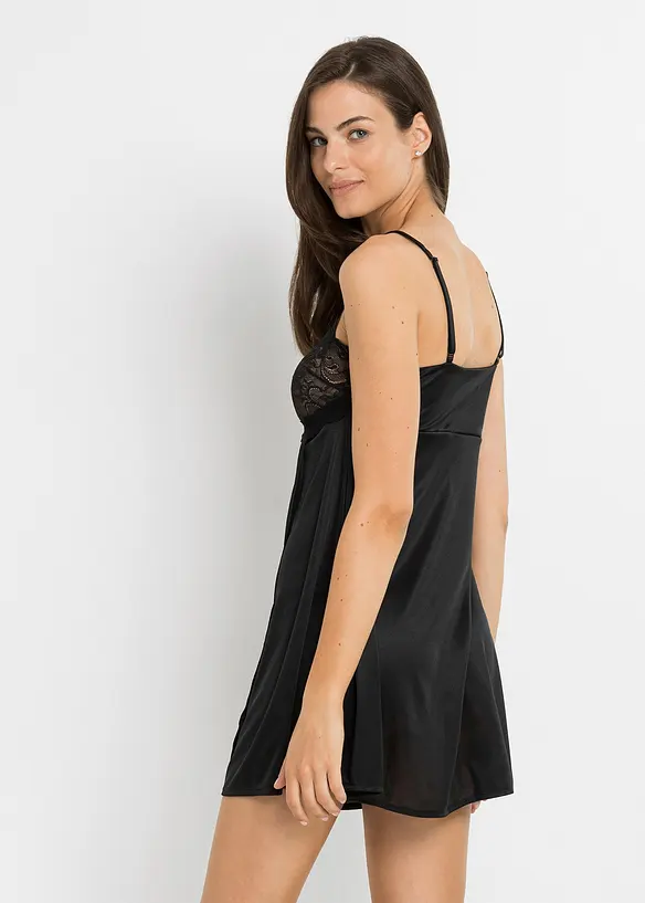 Sottoveste con effetto lucido, bonprix