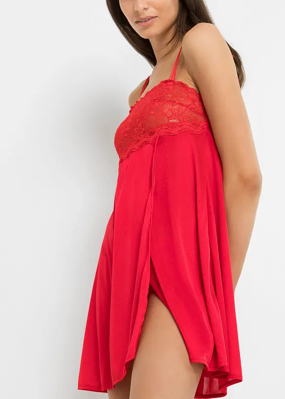 Sottoveste con effetto lucido, bonprix